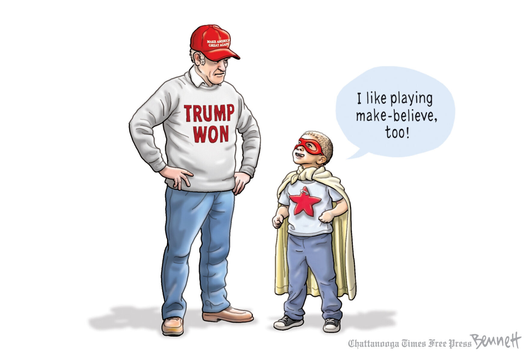 Cartoon by Clay Bennett